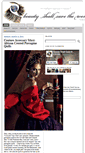 Mobile Screenshot of beautyshallsavetheworld.com